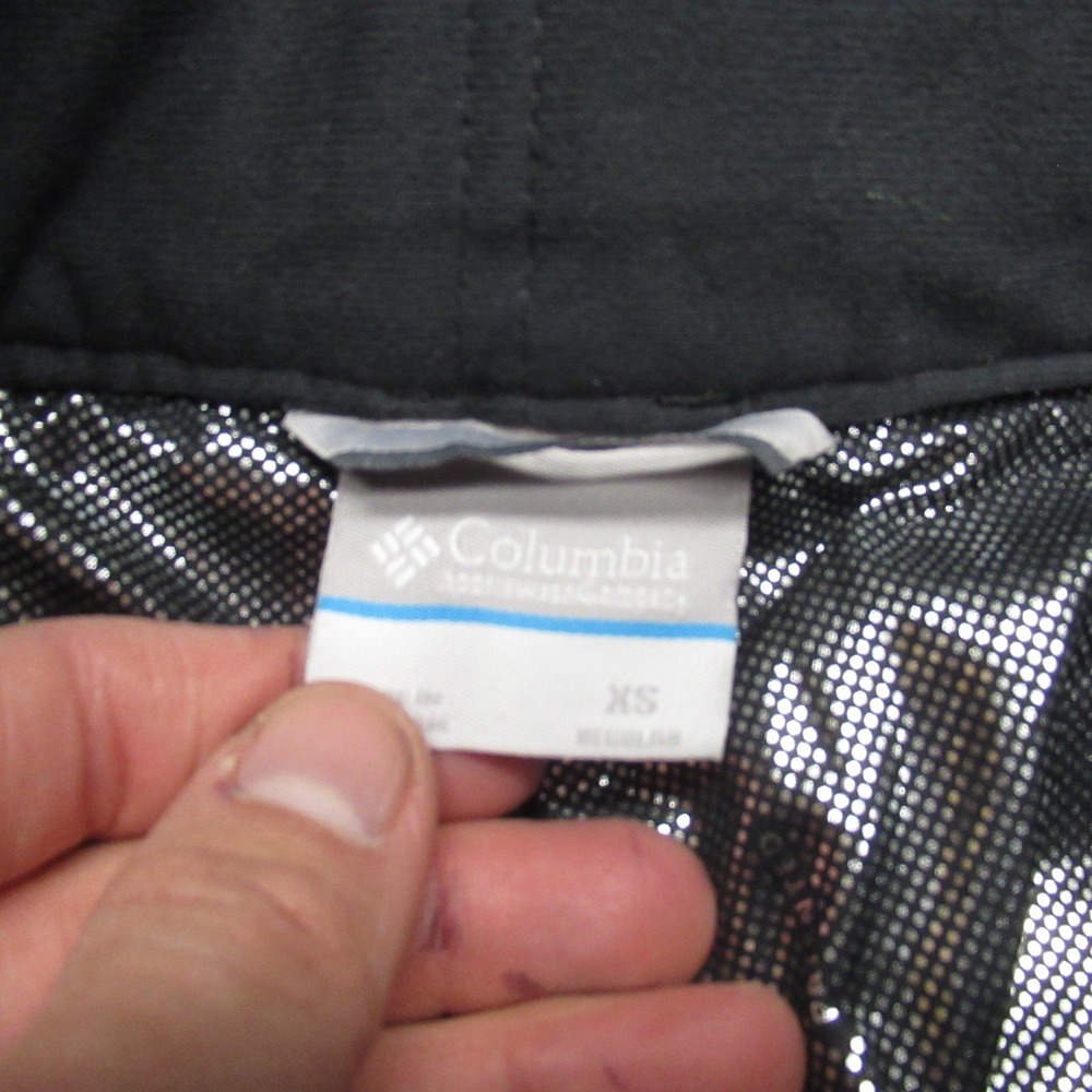 Columbia Snow Pants Womens XS Black Bugaboo Omni Heat Thermal Insulated 28x30 - Picture 7 of 13